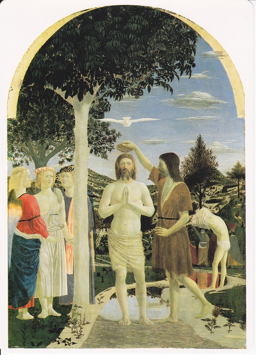 Piero della Francesca - Battesimo di Cristo