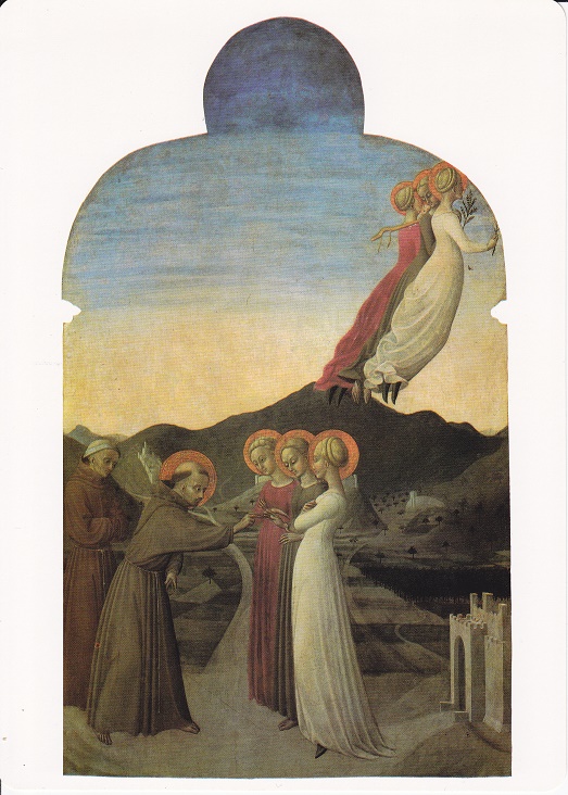 Sassetta - Matrimonio mistico di San Francesco