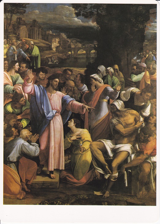 Sebastiano del Piombo - Resurrezione di Lazzaro