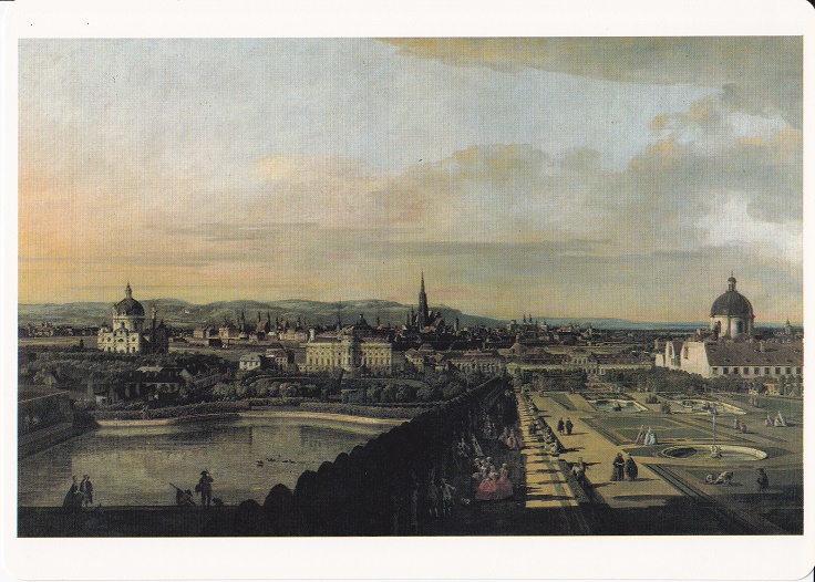 Bellotto Bernardo - Vienna dal belvedere
