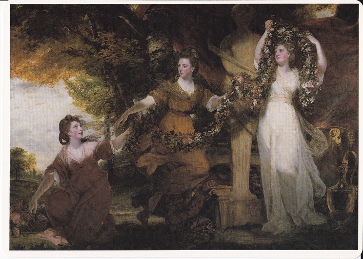 Reynolds Joshua - Tre donne adornano Imene