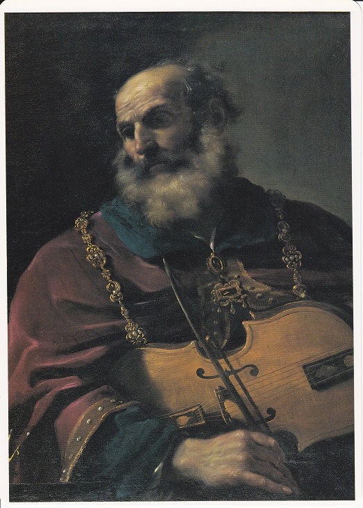 Guercino - Re David violinista