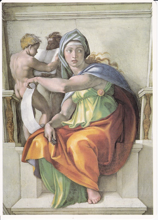 Michelangelo Buonarroti - Sibilla Delfica