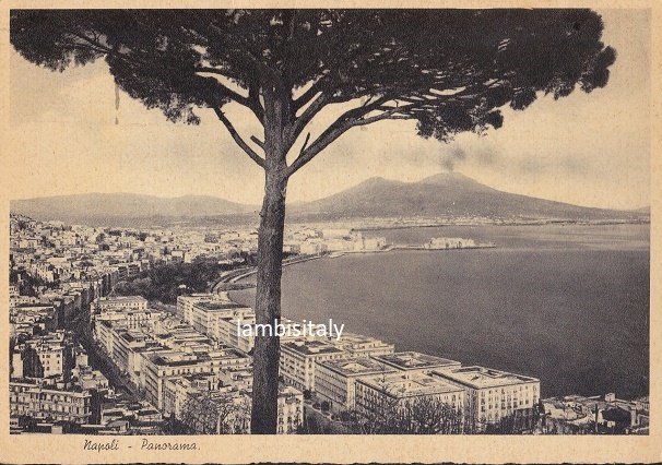 Napoli - Panorama - Viaggiata 1940 -(ax-0048)-fg