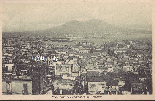 Napoli - Panorama - Viaggiata 1931 -(ax-0056)-fp