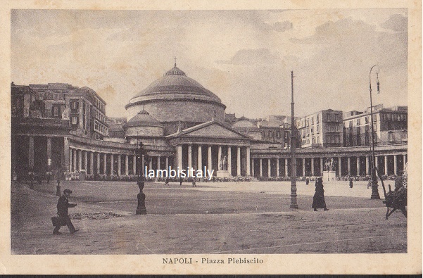 Napoli - Piazza Plebiscito -  (ax-0057) - fp