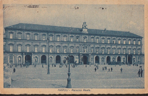 Napoli - Palazzo Reale - Viaggiata 1929 -(ax-0108)-fp