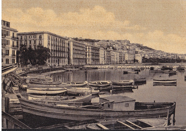 Napoli - Mergellina - Viaggiata 1957 (ax-0145)-fg