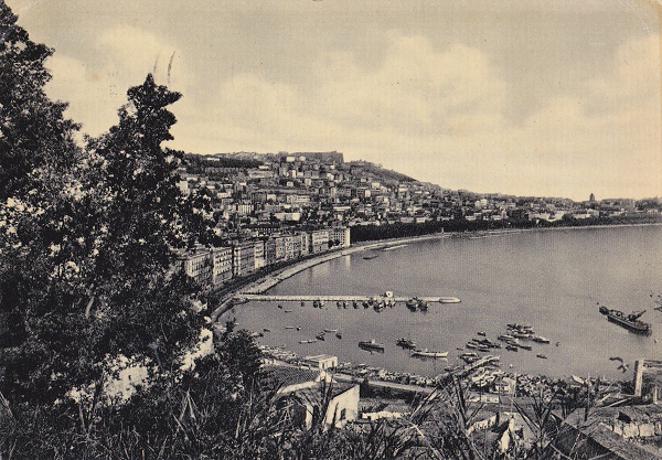 Napoli - Panorama - Viaggiata 1956 (ax-0146)-fg