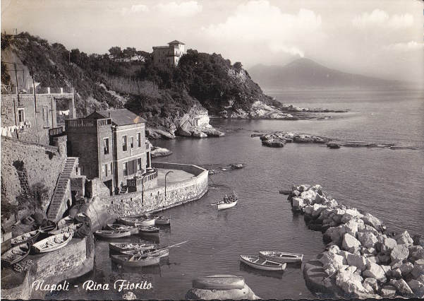 Napoli - Riva Fiorito - Viaggiata 1961 (ax-0151)-fg