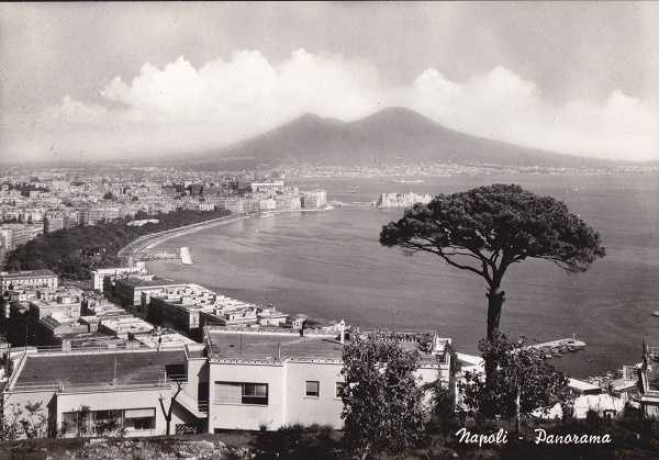 Napoli - Panorama - Viaggiata 1964  (ax-0157)-fg