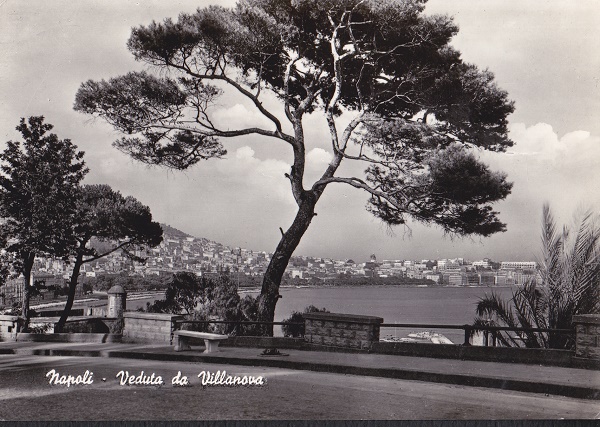 Napoli - Veduta da Villanova - Viaggiata 1966  (ax-0159)-fg