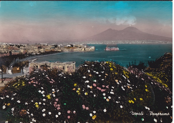 Napoli - Panorama - Viaggiata 1960  (ax-0166)-fg