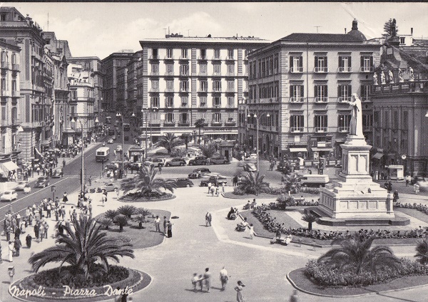 Napoli - Piazza Dante - NON Viaggiata  (ax-0168)-fg