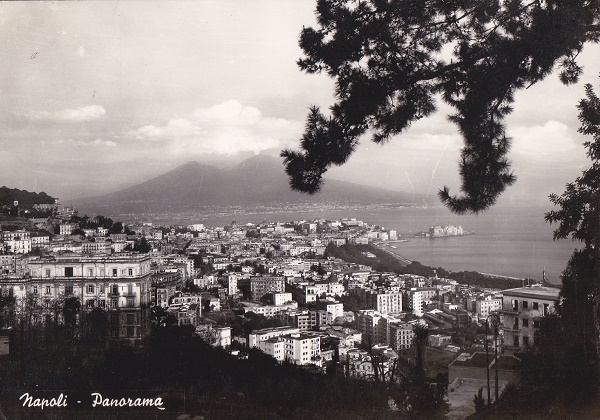 Napoli - Panorama -  Viaggiata 1962 (ax-0170)-fg