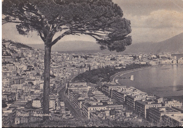 Napoli - Panorama -  Viaggiata 1957 (ax-0172)-fg