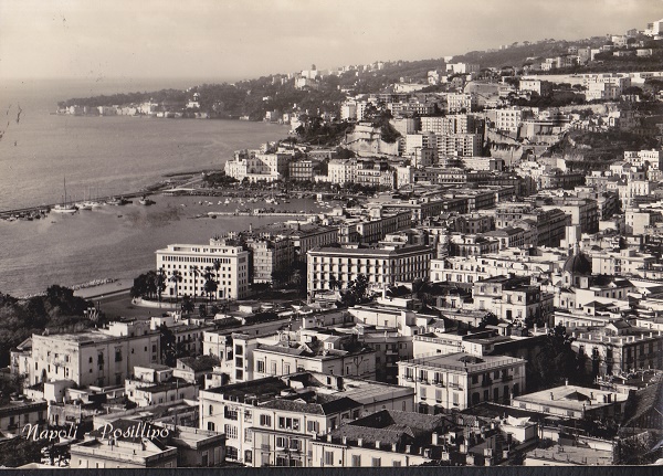 Napoli - Posillipo - Viaggiata 1957 (ax-0179)-fg