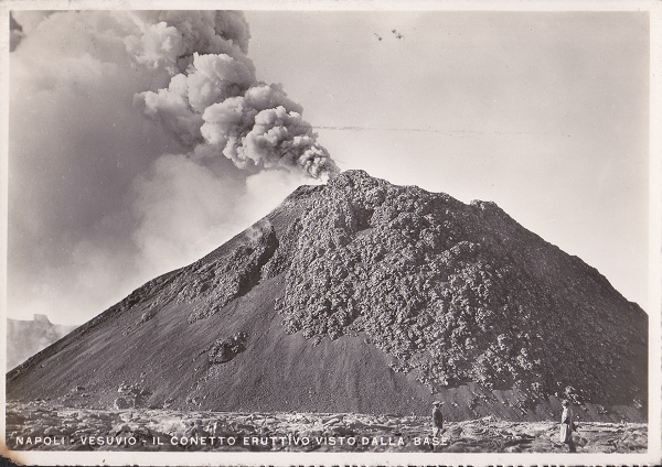 Napoli - Vesuvio - Viaggiata  1940 (ax-0182)-fg