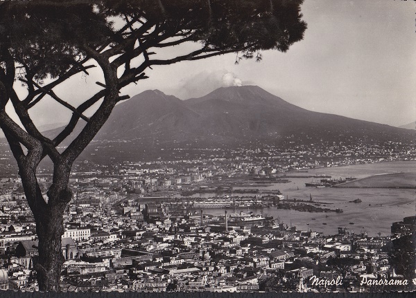 Napoli - Panorama - Viaggiata 1953 (ax-0184)-fg