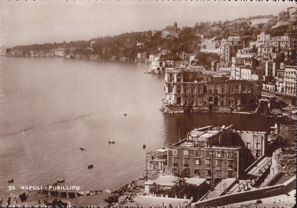 Napoli - Posillipo - Viaggiata 1947 (ax-0188)-fg