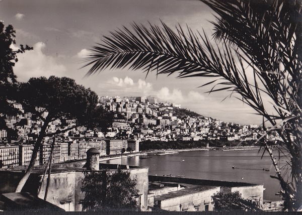 Napoli - Panorama - Viaggiata 1957 (ax-0195)-fg