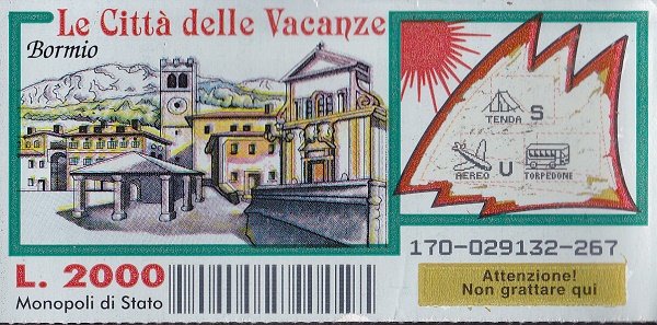 BORMIO (170-267) Nu. Catalogo L-461