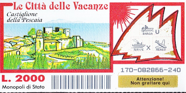 CASTIGLIONE della PESCAIA (170-240) Nu. Catalogo L-464