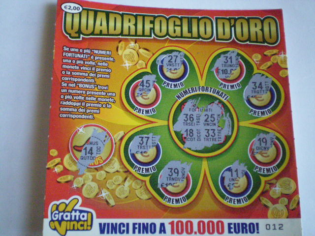 Quadrifoglio d'oro
