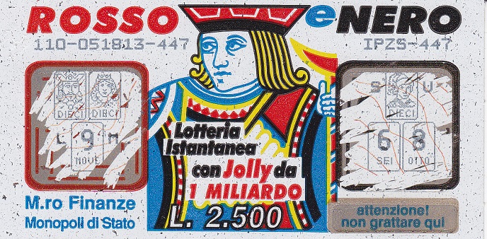 Rosso e Nero -lotto 110