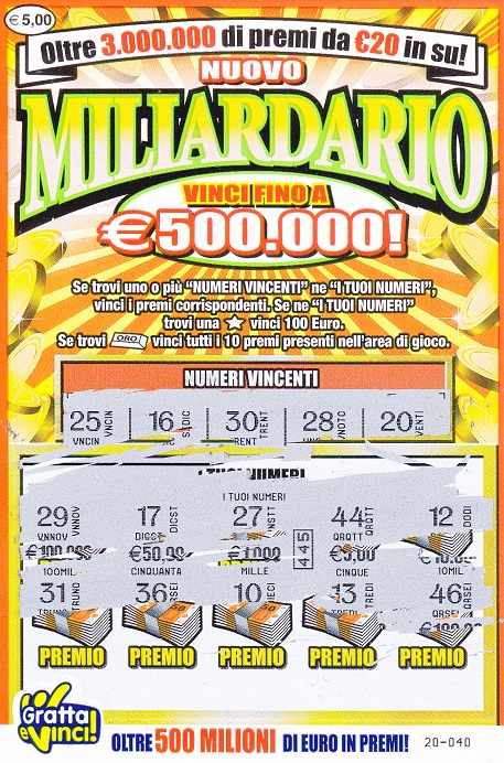Nuovo Miliardario -(NP)