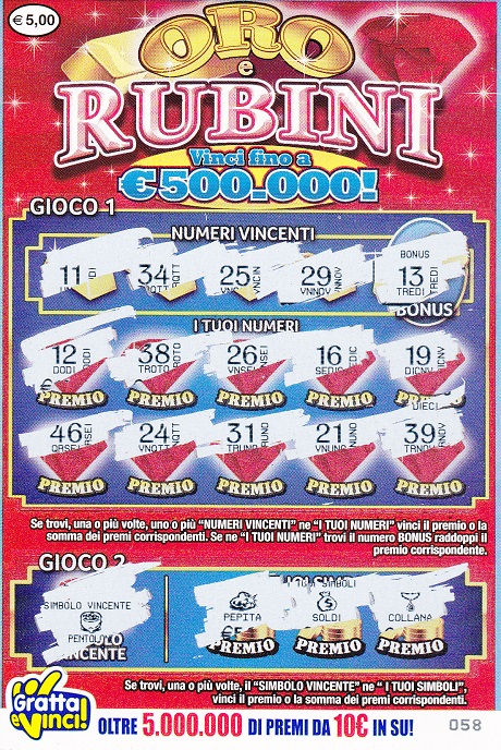 Oro e Rubini