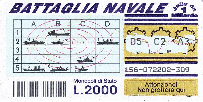 Battaglia Navale L.2000 viola