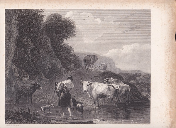 Crossing the Ford (1800) Qualit come da foto