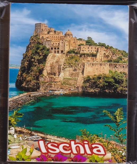 Ischia (a21) - Calamita da frigo cm8x6