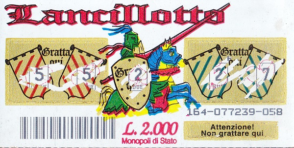 Lancillotto - (164-058) 164- Nu. Catalogo L-452