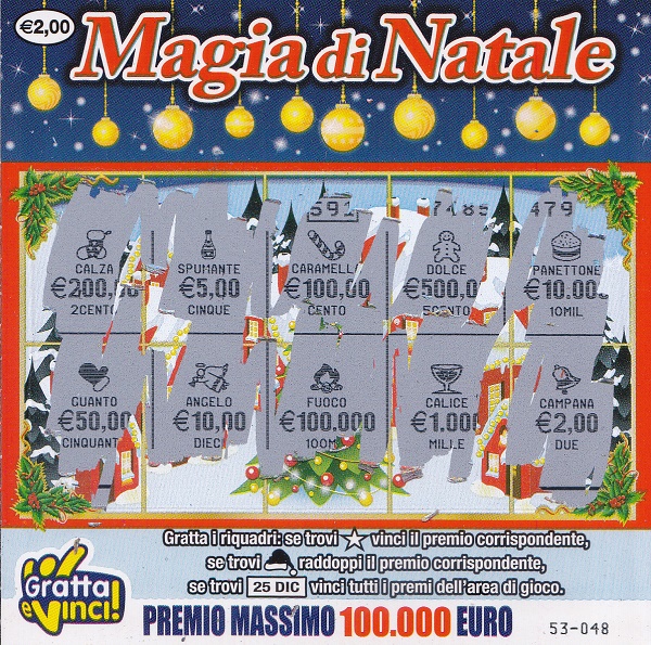 Magia di NATALE  (53-048) 1122- Nu. Catalogo 2-171