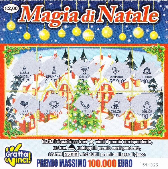 Magia di NATALE  (54-023) 1122- Nu. Catalogo 2-171