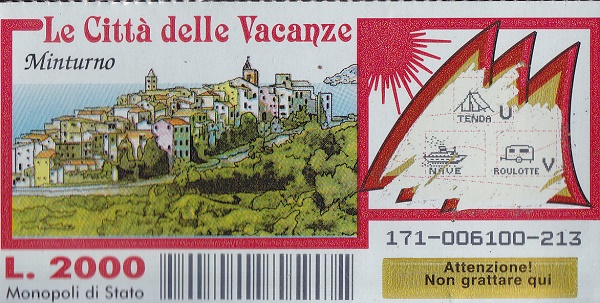 MINTURNO (171-213) Nu. Catalogo L-522