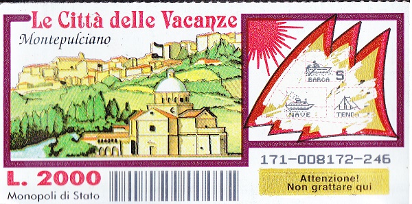 MONTEPULCIANO (171-246) Nu. Catalogo L-524