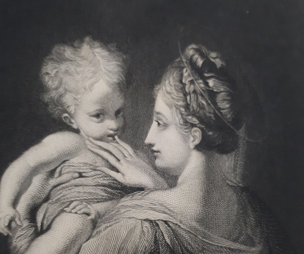 A Mother and Child (1800) Qualità come da foto