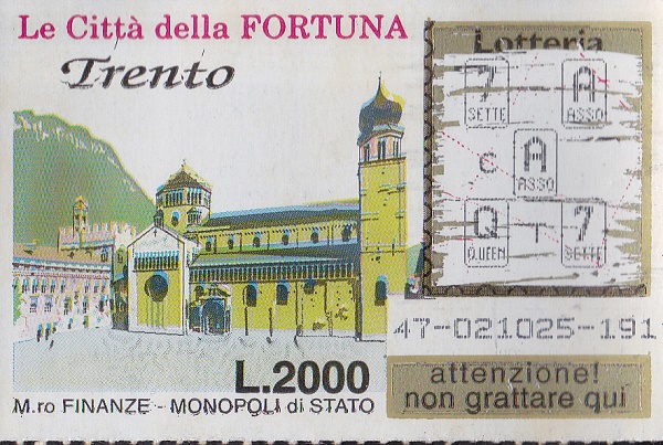 - TRENTO - lotto 47-191- (L-182)